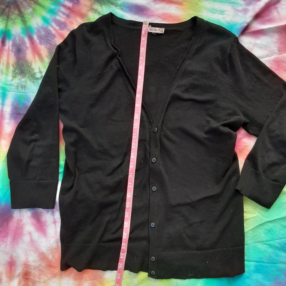 Sold.  All American Bi*Ch Cardigan M - Picture 5 of 6